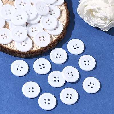 Пуговицы из смолы&nbsp;RESI-D030-18mm-01-1