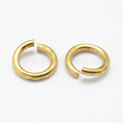 Латунные кольца прыжок открыт&nbsp;LS-KK-P096-08-D-1