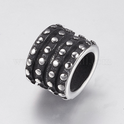 Бусины из нержавеющей стали 304&nbsp;STAS-F144-063AS-1