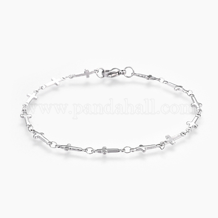 Браслеты из нержавеющей стали 304 BJEW-P239-07-1