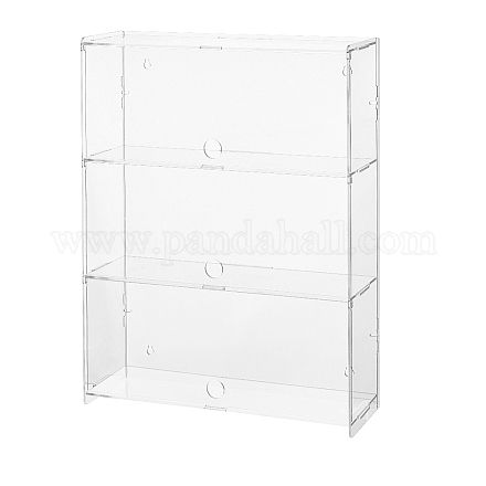 3-ярусная прозрачная акриловая витрина для минифигурок ODIS-WH0061-50A-1