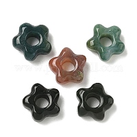 Природного индийского агата Европейский бисером&nbsp;G-C252-02F