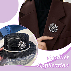 Аксессуары из нержавеющей стали и стекла&nbsp;AJEW-WH0696-122B