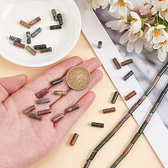 2 нити натуральных индийских агатовых бусин нити&nbsp;G-PH0002-41