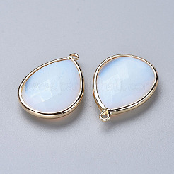 Фасетные опаловые подвески&nbsp;G-M356-C01-LG