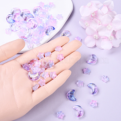 70 шт. Прозрачные стеклянные бусины&nbsp;GLAA-YW0004-08