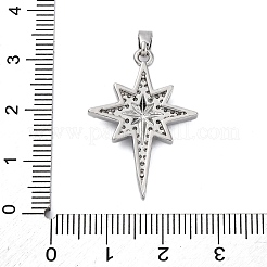 Латунные микро проложить кубического циркония подвески&nbsp;KK-V009-27G