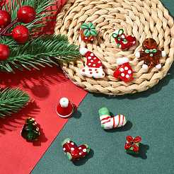 10шт 10 стиля ручной работы бусины лэмпворк&nbsp;LAMP-CJ0002-73