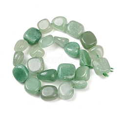 Естественный зеленый авантюрин бисер нитей&nbsp;G-K395-B04-02