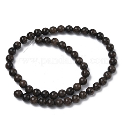 Натуральное дерево каменным кружевом бисер нитей&nbsp;G-K365-F03-6mm