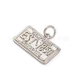 Латунные микро проложить кубического циркония подвески&nbsp;KK-P308-36P