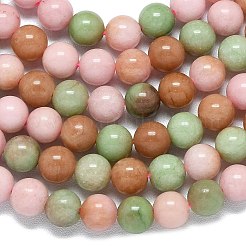 Натуральный Malaysia нефритовые бусы пряди&nbsp;G-B165-C06-8mm