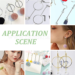 80 шт. подвески-соединители из нержавеющей стали 304&nbsp;STAS-UN0054-28