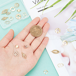 20 шт. 10 стильных экологичных латунных соединительных подвески&nbsp;KK-AR0002-40