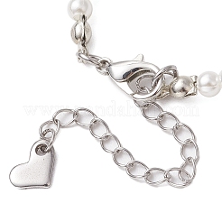 3шт. АБС-пластиковые браслеты с имитацией жемчуга для женщин&nbsp;BJEW-JB11872