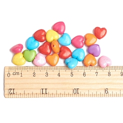 Непрозрачные акриловые бусины&nbsp;X-SACR-10X11