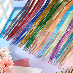 13 пара шнурков из полиэстера двух цветов&nbsp;AJEW-TA0002-71