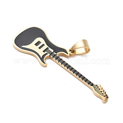 Большие эмалевые подвески из хирургической нержавеющей стали 316&nbsp;STAS-P412-02A-G02