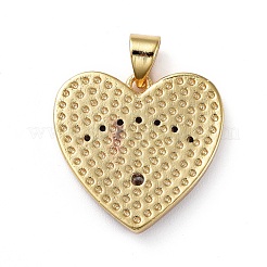 Латунные микро проложить кубического циркония подвески&nbsp;KK-G363-34G