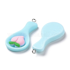 Подвески из непрозрачной смолы&nbsp;LS-RESI-G032-F01