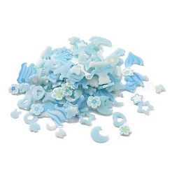 Светящиеся кабошоны из полимерной глины ручной работы&nbsp;CLAY-E003-01C