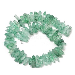 Натуральный хрустят кварц бисер пряди&nbsp;G-R012-B06-07