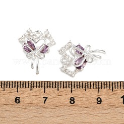 Латунные микро проложить кубического циркония подвески&nbsp;KK-K407-27S-03