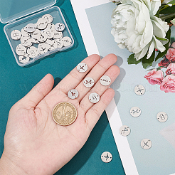 50 шт. 5 стиля ручной полировки из нержавеющей стали 304 соединительные подвески&nbsp;STAS-UN0035-89