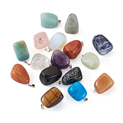 Природные и синтетические смешанные подвески драгоценных камней&nbsp;G-TA0001-11