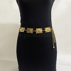 Тибетский стиль сплав прямоугольные звенья цепи талии живота цепи для женщин&nbsp;FS-WG1BBEA-01