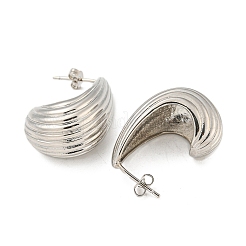 Латунь серьги&nbsp;LS-EJEW-Q799-01P