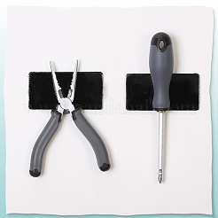 20 шт. самоклеящийся нейлон с полиэстеровыми липучками&nbsp;AJEW-SP0003-22B