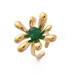 Перстни из натурального малайзийского нефрита&nbsp;STAS-Z112-18G-02