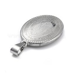 Овальные подвески из нержавеющей стали 304&nbsp;STAS-L156-05P