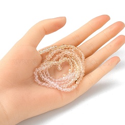 Прозрачные стеклянные бусины&nbsp;GLAA-YW0001-59B