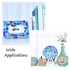 240шт 2 стиля прозрачных стеклянных кабошонов&nbsp;GLAA-EL0001-02F