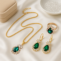 2 цветные серьги-капли с застежкой-молнией&nbsp;SJEW-HY0001-22B