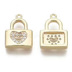 Латунные микро проложить кубического циркония подвески&nbsp;KK-R136-043-NF