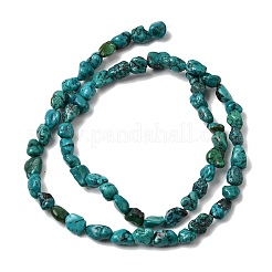 Натуральные нити бирюзовый шарик Hubei&nbsp;G-H345-A01-11