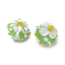 Эмалевые бусины ручной работы в технике лэмпворк&nbsp;LS-LAMP-Z020-05B