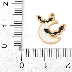 Эмалевые подвески из нержавеющей стали 304 на Хэллоуин&nbsp;LS-FIND-I068-01G-01