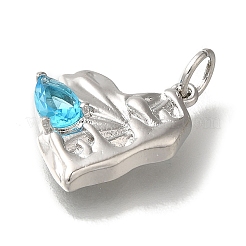 Стойки обшивки латунь кулон&nbsp;KK-H485-06P-02