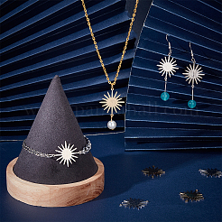 20 шт. 2-х цветные латунные соединительные звенья&nbsp;KK-SC0002-09