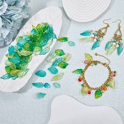 100шт прозрачные стеклянные подвески&nbsp;GLAA-SZ0001-96