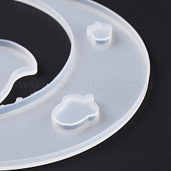 Большой кулон в форме животного на полумесяце своими руками&nbsp;LS-DIY-F125-05