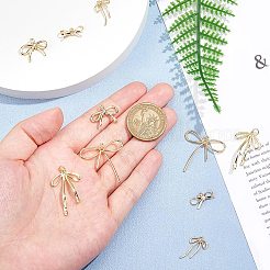 10шт 5 стиля латунные подвески&nbsp;KK-HS0001-16