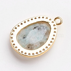 Синтетические бирюзовые подвески&nbsp;X-KK-F707-D01