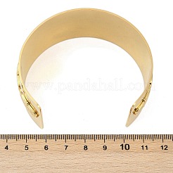 Браслеты-манжеты из нержавеющей стали 304&nbsp;BJEW-M082-05G