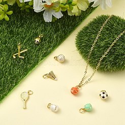 Латунь эмаль подвески&nbsp;KK-YW0003-93