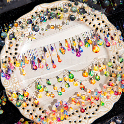 8 рулон 8-х цветных самоклеящихся бумажных декоративных наклеек для животных&nbsp;DIY-CP0012-91